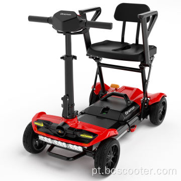 Scooter de mobilidade dobrável para adultos deficientes Baichen deficientes